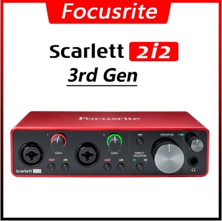 Hot Focusrite Scarlett 2i2 (3 )   ..